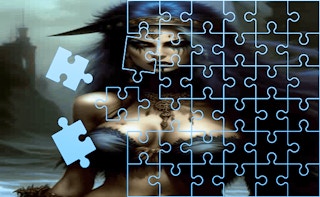 Curses Slide Puzzle - Similar Game