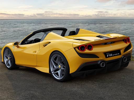 Ferrari F8 Spider Puzzle Games