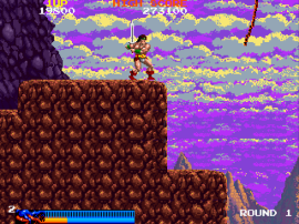 Play Rastan (World, Earlier code base) Now -  :xxx - :yyy Game Screenshot