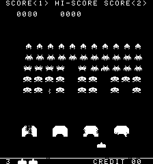 Play Space Invaders / Space Invaders M Now -  :xxx - :yyy Game Screenshot