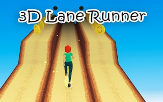 3D Lane Runner - Free runner Game Like Runner De La Selva 2