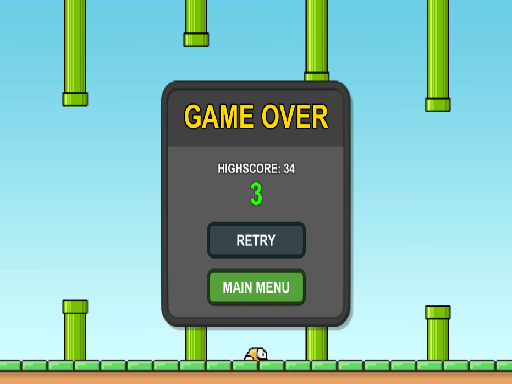 2D игра Flappy Bird