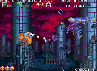 Juega a Darius Gaiden - Halcón Plata (Versión 25J 19/09/1994) ahora - Arcade Captura de pantalla de :xxx - Juego :yyy