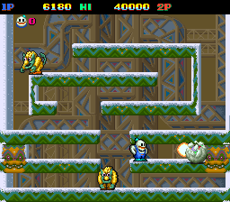 Play Snow Bros. - Nick & Tom (Japan) Now -  :xxx - :yyy Game Screenshot