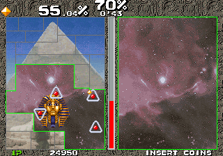 Spiele jetzt Twin Qix (Version 10A 17011995) (Prototyp) -  :xxx – :yyy Spiel-Screenshot