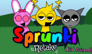 Sprunki Wenda Game Logo - Free Online Games Platform
