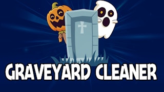 Graveyard Cleaner - Free halloween Game Like Couples De Courge Pop