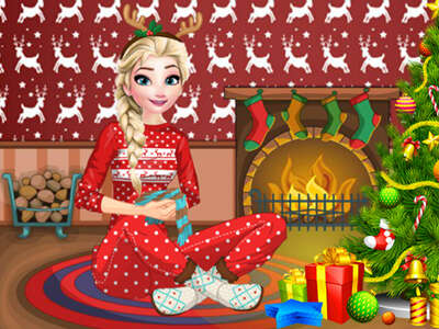 Eliza Christmas Night - Free Games for Dress-up Game
