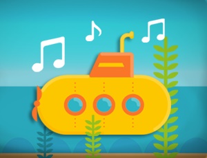 Музыкальный подводный корабль - Free Лучшие бесплатные онлайн-игры с тегом Music Game