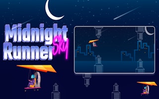 Midnight Sky Runner - Free Games for Casual Game