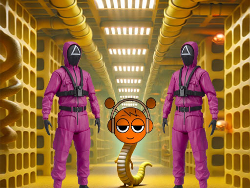 Play Squid Game Sprunki Escaped Backrooms Now