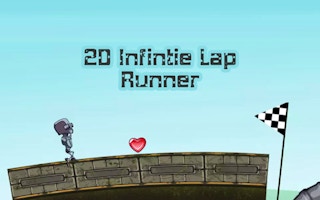 2D Infinite Lap Runner - Free Top Free Online Games tagged Infinite Game
