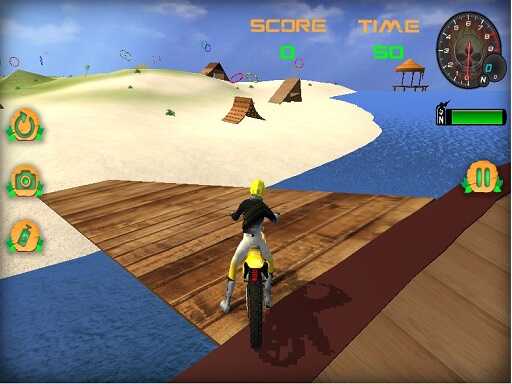 Moto Beach Jumping Simulator Juego - Free Juegos para Simulation Game