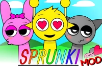 Juega a Sprunki Kissing Mod ahora