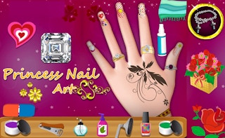 Princess Nail Art Games