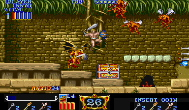 Play Magic Sword - heroic fantasy (23.06.1990 other country) Now -  :xxx - :yyy Game Screenshot