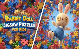 Rabbit Doll Jigsaw Puzzles for Kids - Free Games for Jigsaw-puzzles Game