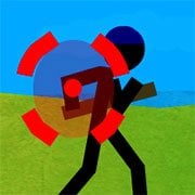 Play Stickman Madness Stronghold Now - Shooting :xxx - :yyy Game Screenshot