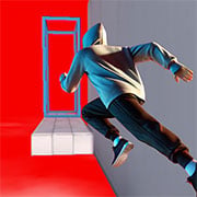 Play Under the Red Sky Parkour Now - Arcade :xxx - :yyy Game Screenshot