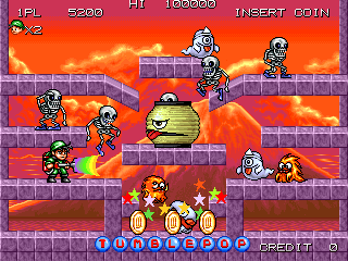 Play Tumble Pop (bootleg set 2) Now -  :xxx - :yyy Game Screenshot