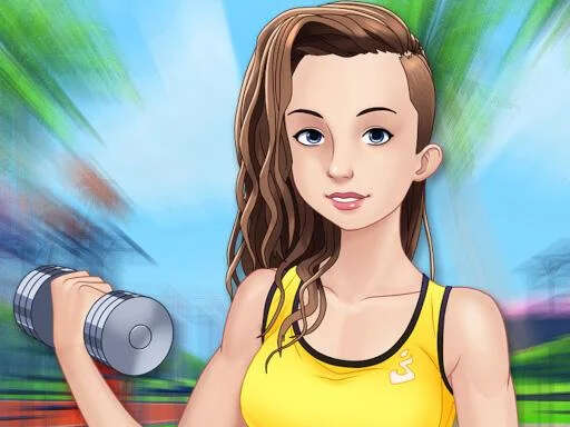Jogo de Vestir Meninas de Fitness para Meninas - Free Jogos Online Grátis com a Tag Girls Game