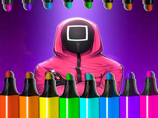 Livre de coloriage Squid Game s2 - Free Jeux gratuits en ligne les plus populaires Drift Game