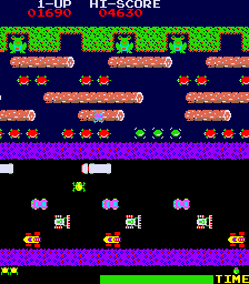 Juega a Rana (Hardware Galaxian) ahora - Arcade Captura de pantalla de :xxx - Juego :yyy