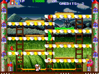 Play Super Burger Time (World, set 1) Now -  :xxx - :yyy Game Screenshot