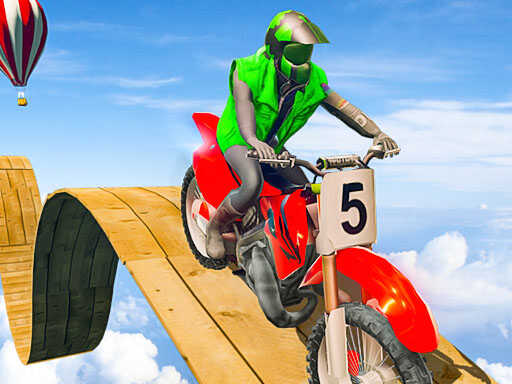 スタントバイク3Dレース - モトX3M - Free 上位無料オンラインゲームRaceタグ付き Game