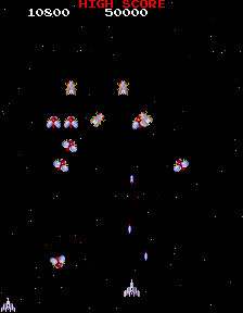 Играть в Галага 3 (набор 5) сейчас - Arcade Скриншот игры :xxx - :yyy