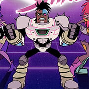 Spiele jetzt Teen Titan Go: Nachtglanz - Arcade :xxx – :yyy Spiel-Screenshot