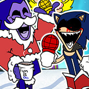 Juega a FNF Erizos Navidad ahora -  Captura de pantalla de :xxx - Juego :yyy