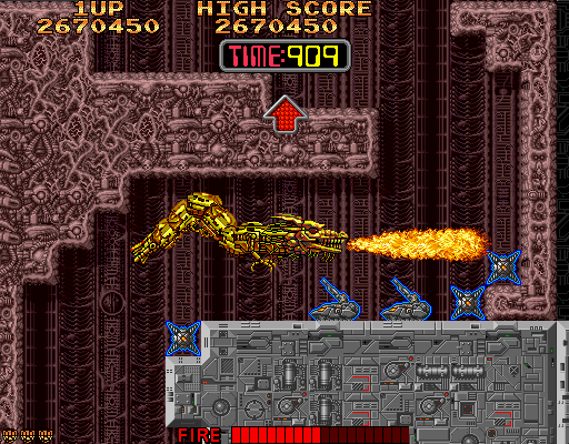 Spiele jetzt Syvalion (Japan) -  :xxx – :yyy Spiel-Screenshot