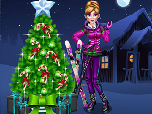 Anna Preparing for Christmas - Free Games for Dress-up Game
