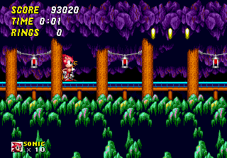 Play Red Sonic in Sonic 2 Now -  :xxx - :yyy Game Screenshot
