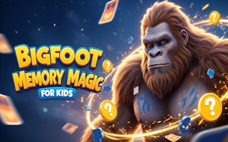 Магия памяти Бигфута для детей - Free Игры для Memory Game