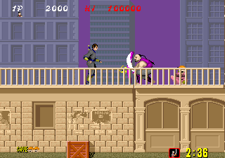 Play Shinobi / FZ-2006 (Korean System 16 bootleg) (ISG Selection Master Type 2006) Now -  :xxx - :yyy Game Screenshot