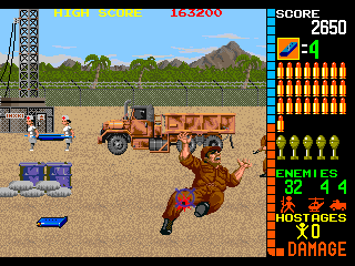 Play Operation Wolf (Japan) Now -  :xxx - :yyy Game Screenshot