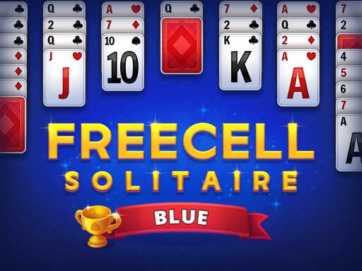 Freecell Solitaire Bleu