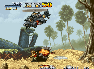 Play Metal Slug - Super Vehicle-001 Now -  :xxx - :yyy Game Screenshot