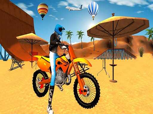 Motocross Beach Game : Bike Stunt Racing - Free Games for Racing Game