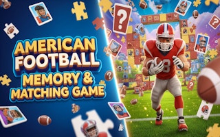 Память и Игры на Подбор Квадратов в Американский Футбол - Free Игры для Memory Game