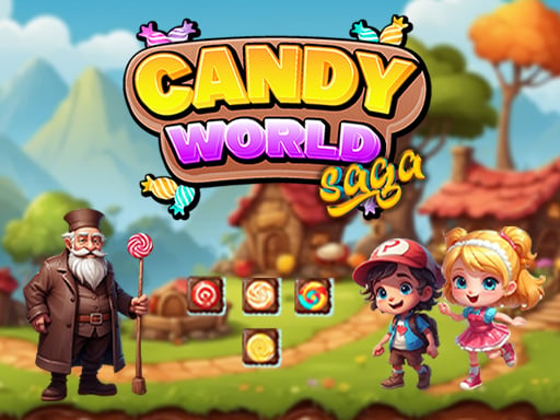 Candy World Saga Games