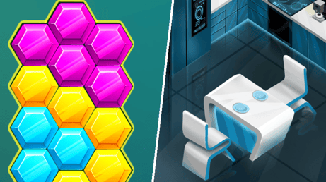 Play Hexa Blast Now -  :xxx - :yyy Game Screenshot