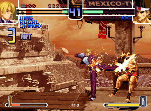 Play The King of Fighters 2002 (PlayStation 2 ver 0.4, EGHT hack) Now -  :xxx - :yyy Game Screenshot