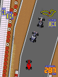Spiele jetzt F-1 Grand Prix - Arcade :xxx – :yyy Spiel-Screenshot