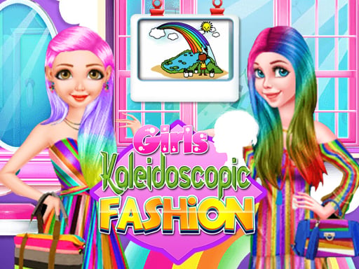 Girls Kaleidoscopic Fashion - Free Top Free Online Games tagged Girls Game