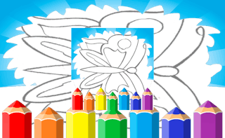 صفحات تلوين فراشة للأطفال - Free ألعاب لـ Kids Game