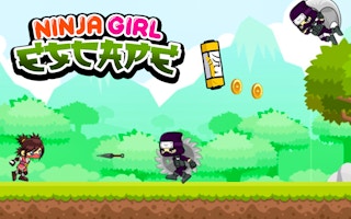 هروب الفتاة النينجا - Free ألعاب لـ Action Game