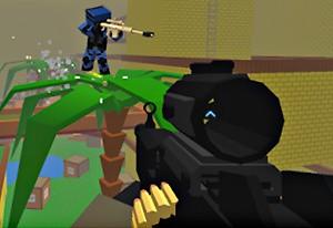 Play Blocky Combat Swat 3 Now -  :xxx - :yyy Game Screenshot